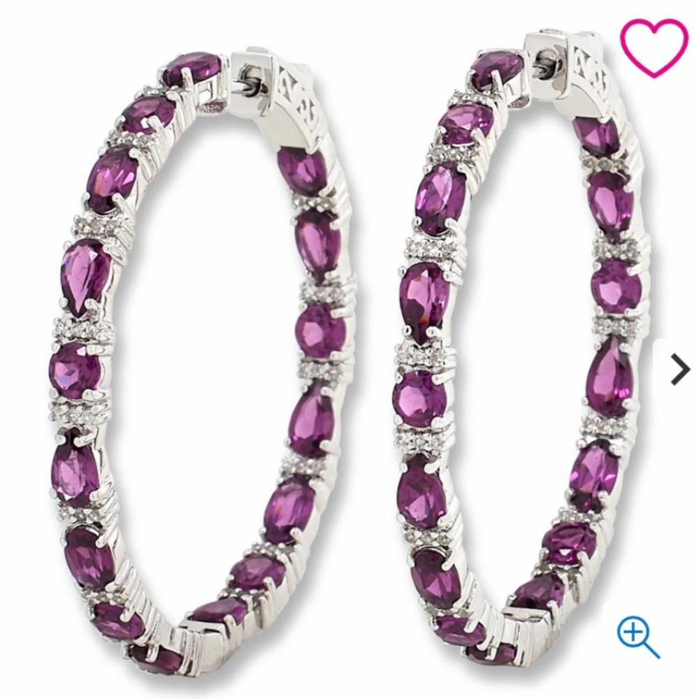 Colleen Lopez Inside/Outside Hoop Earrings